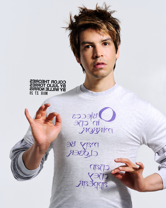 'OBJECTS IN THE MIRROR' T-SHIRT