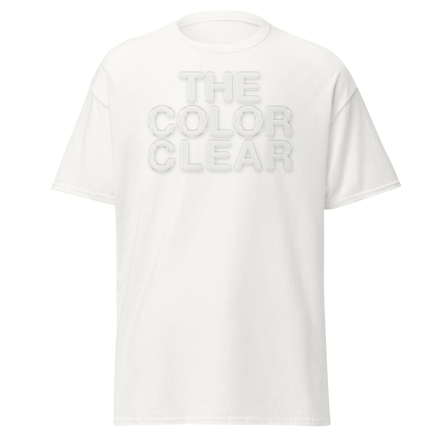 'THE COLOR CLEAR' T